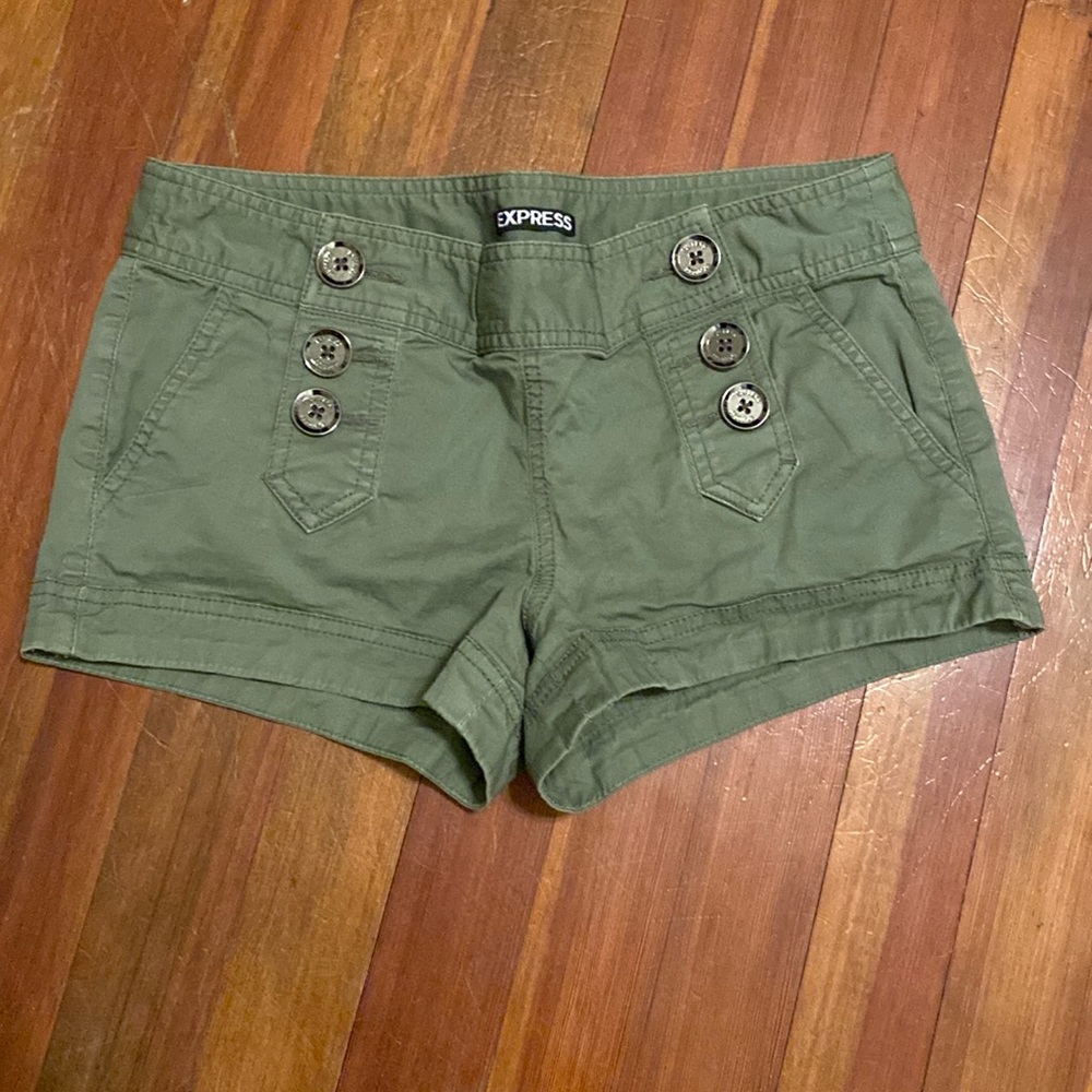 Vintage Express Sailor Button Shorts